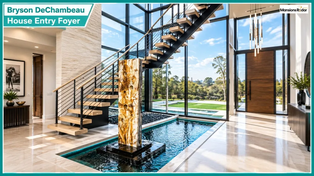Bryson DeChambeau House Entry Foyer