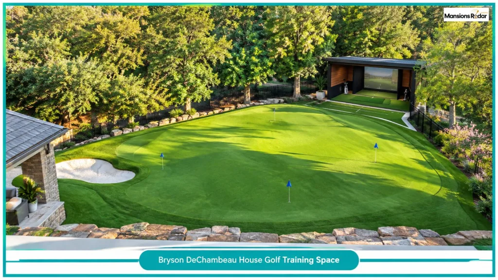 Bryson DeChambeau House Golf Training Space