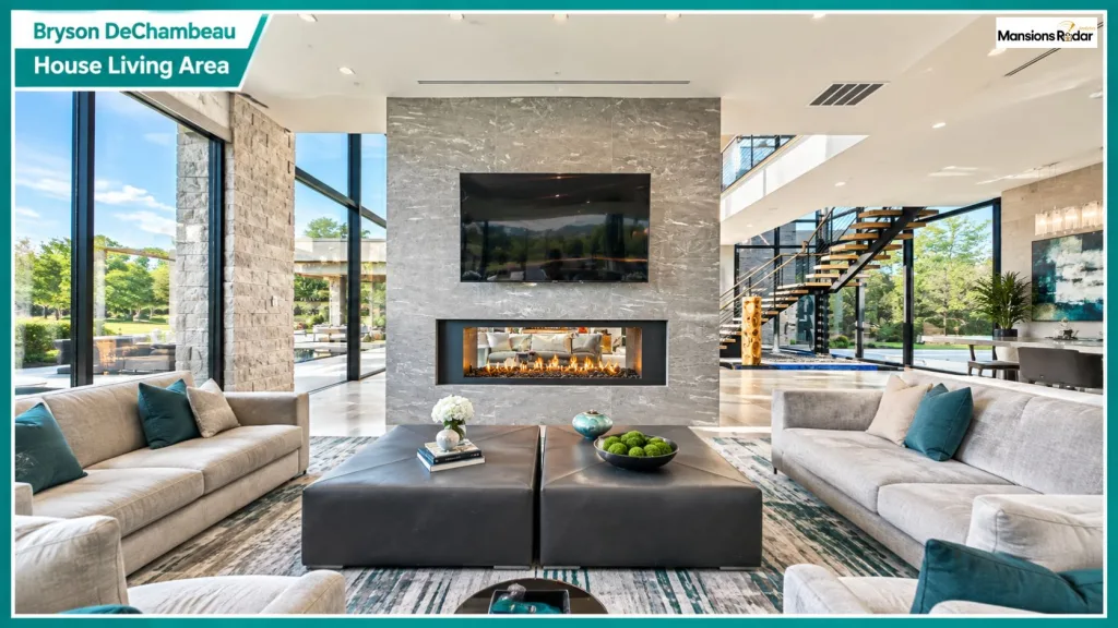 Bryson DeChambeau House Living Area