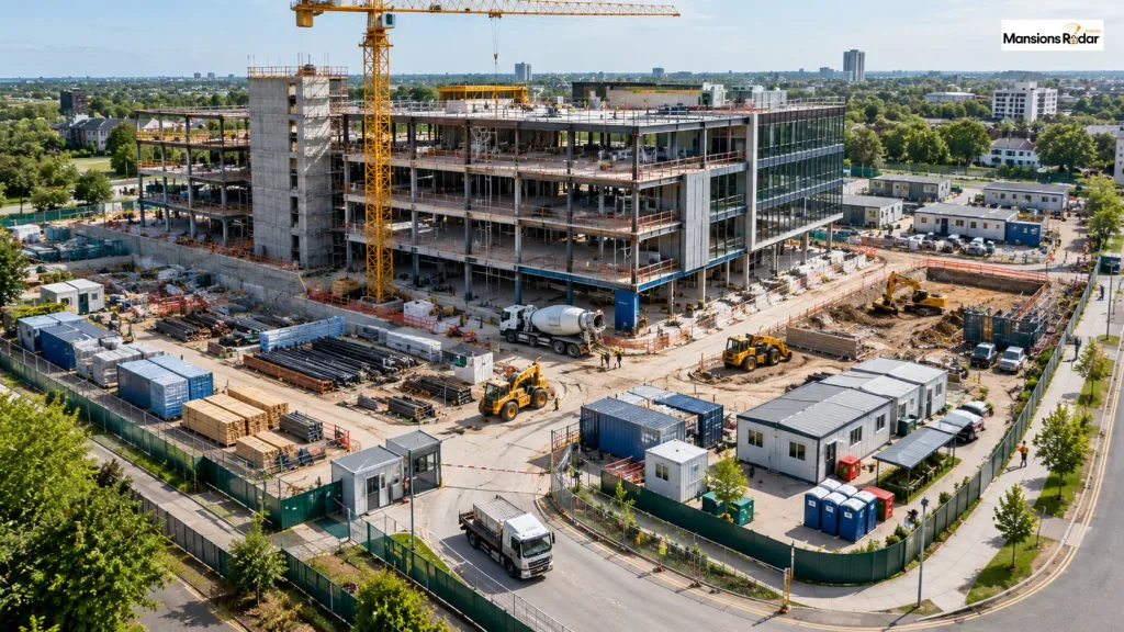 Commercial Construction Site Layout