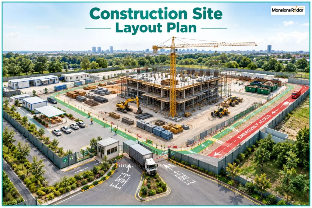 Construction Site Layout Plan