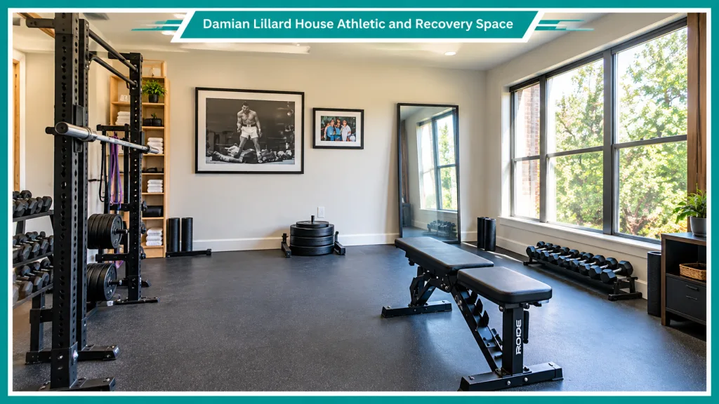 Damian Lillard House Athletic and Recovery Space