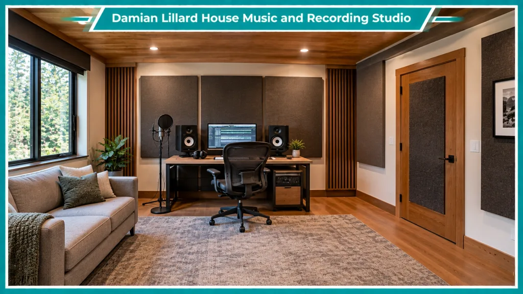 Damian Lillard House Music and Recording Studio