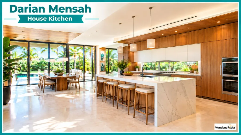Darian Mensah House Kitchen
