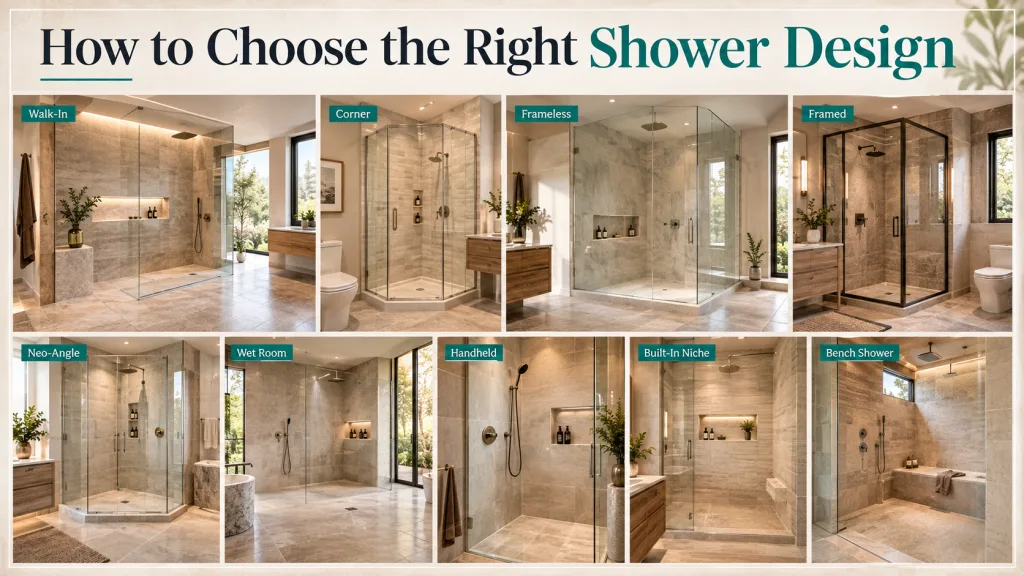 How to Choose the Right Shower Design