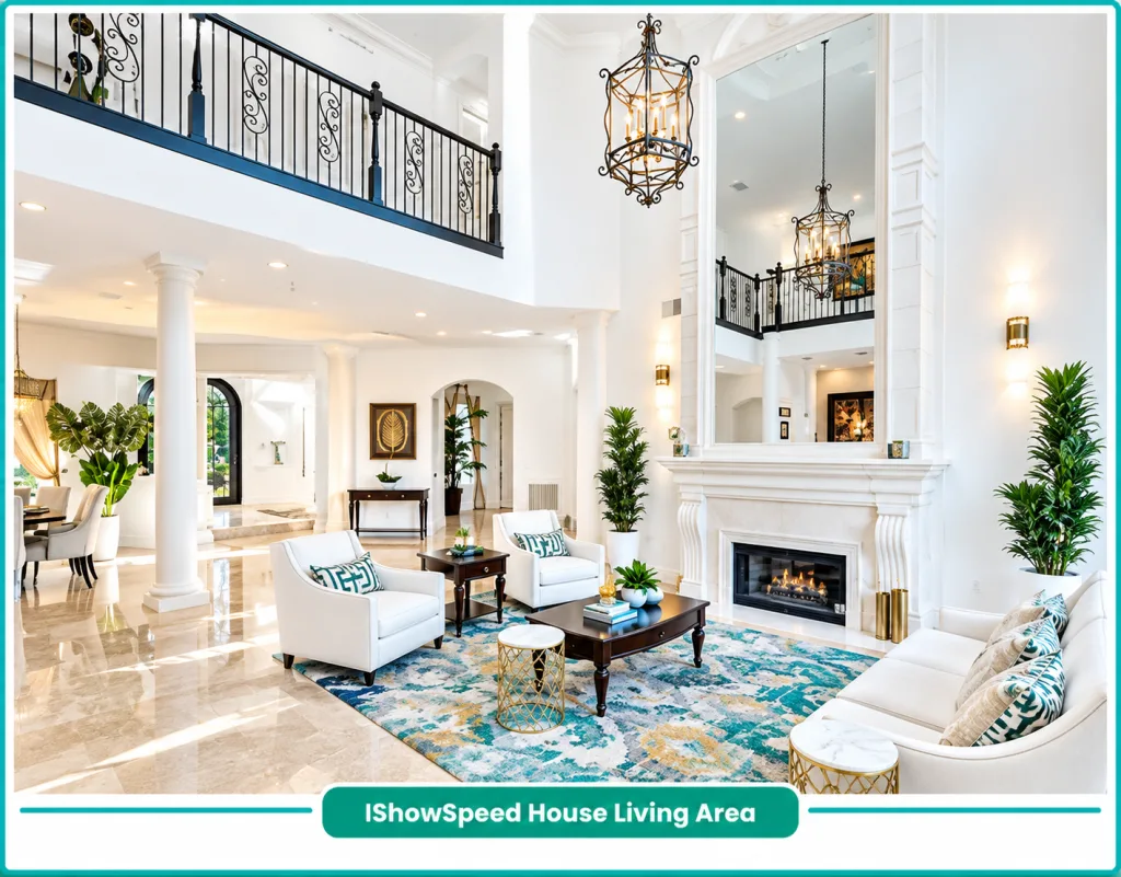 IShowSpeed House Living Area