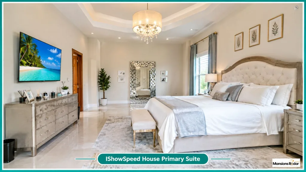 IShowSpeed House Primary Suite