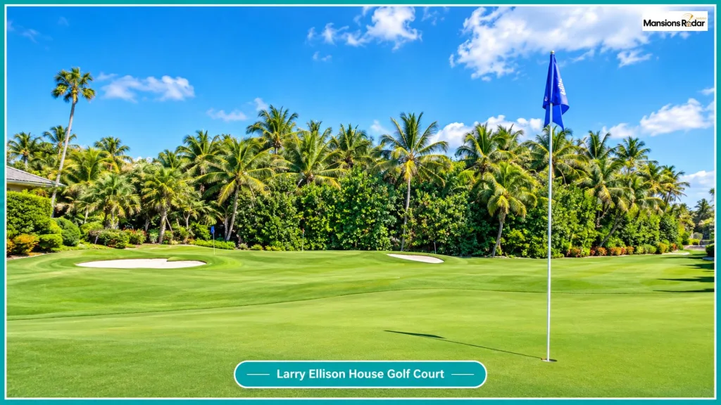 Larry Ellison House Golf Court