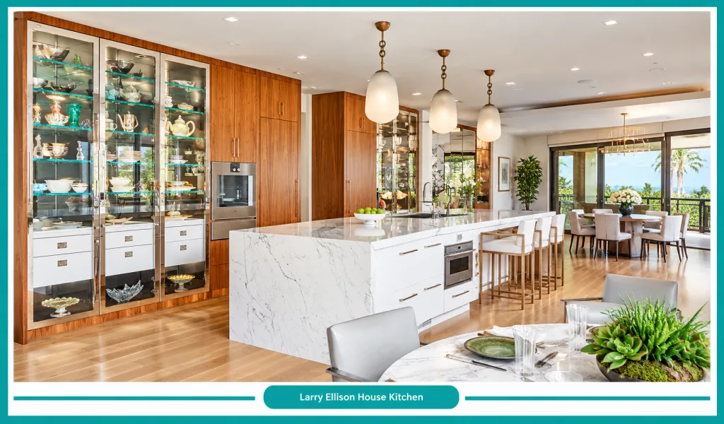 Larry Ellison House Kitchen
