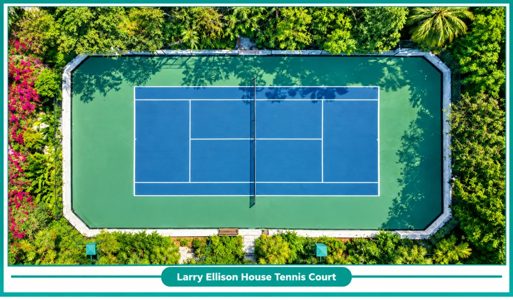 Larry Ellison House Tennis Court