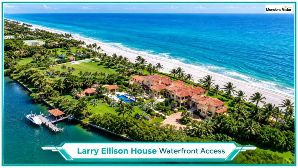 Larry Ellison House Waterfront Access