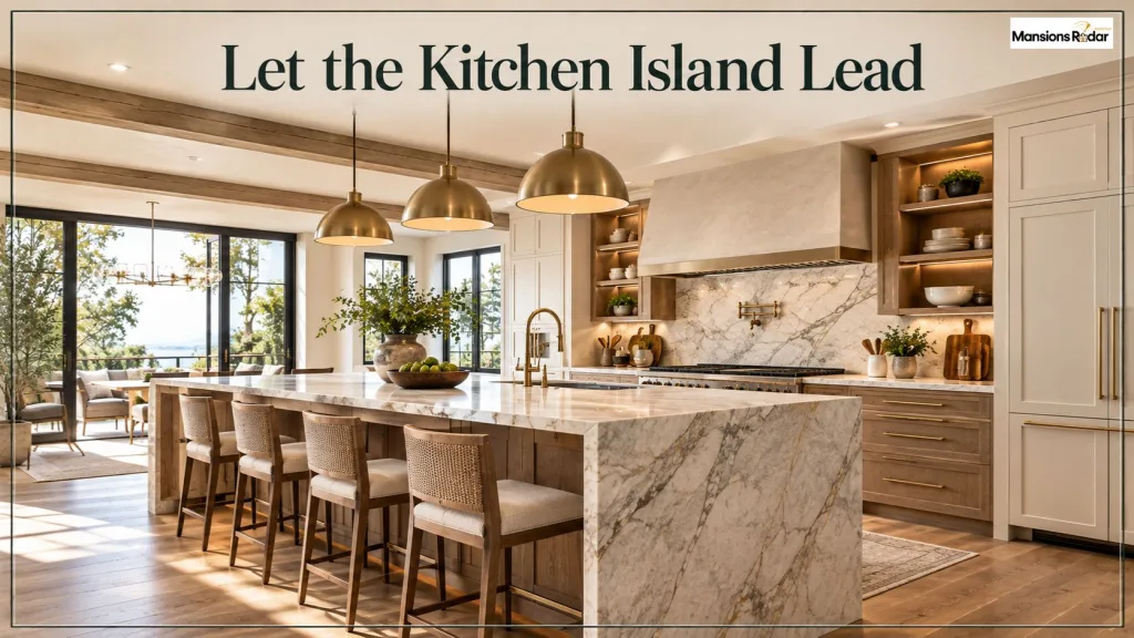 Let the Kitchen Island Lead