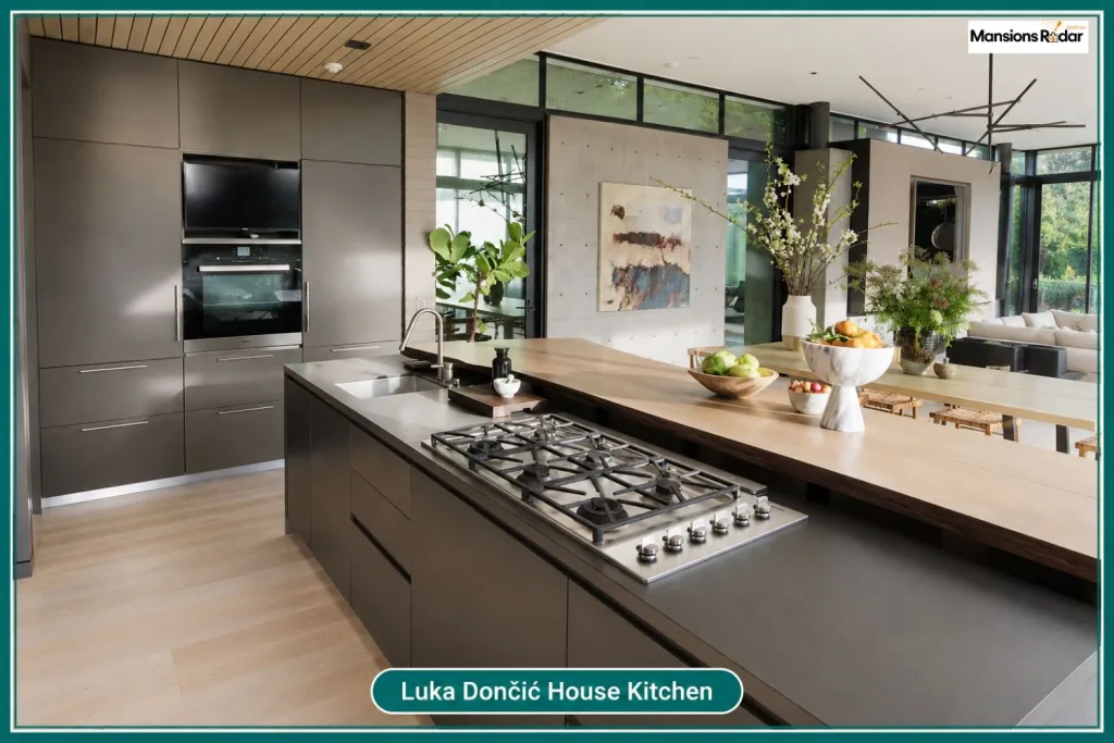 Luka Dončić House Kitchen
