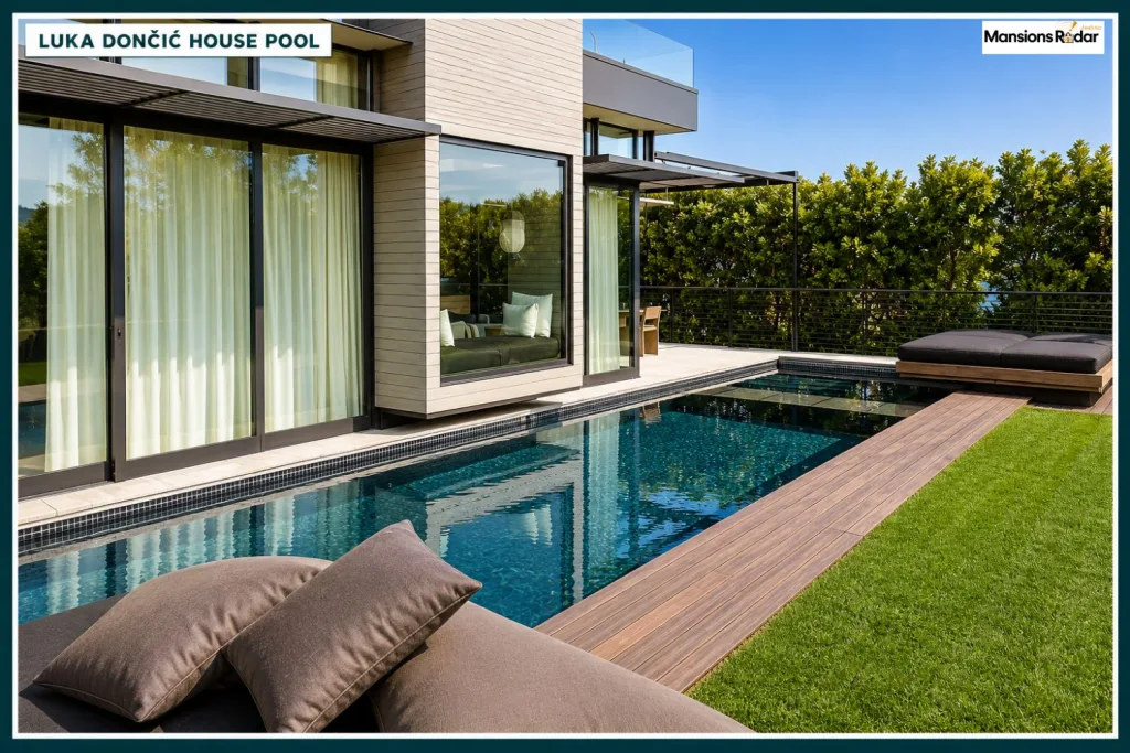 Luka Dončić House Pool