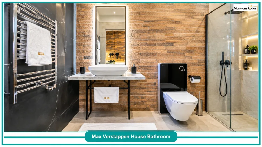 Max Verstappen House Bathroom