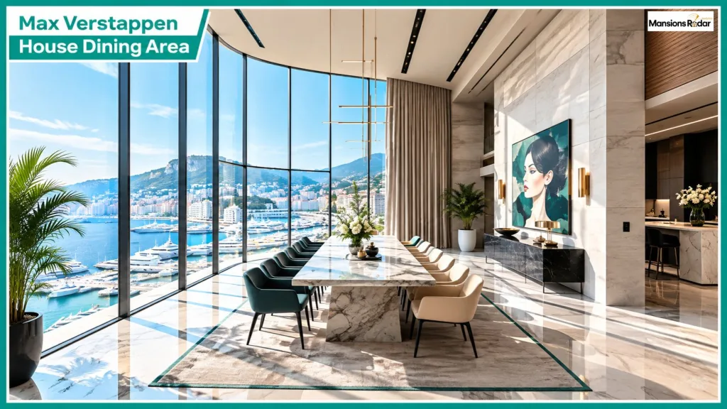 Max Verstappen House Dining Area