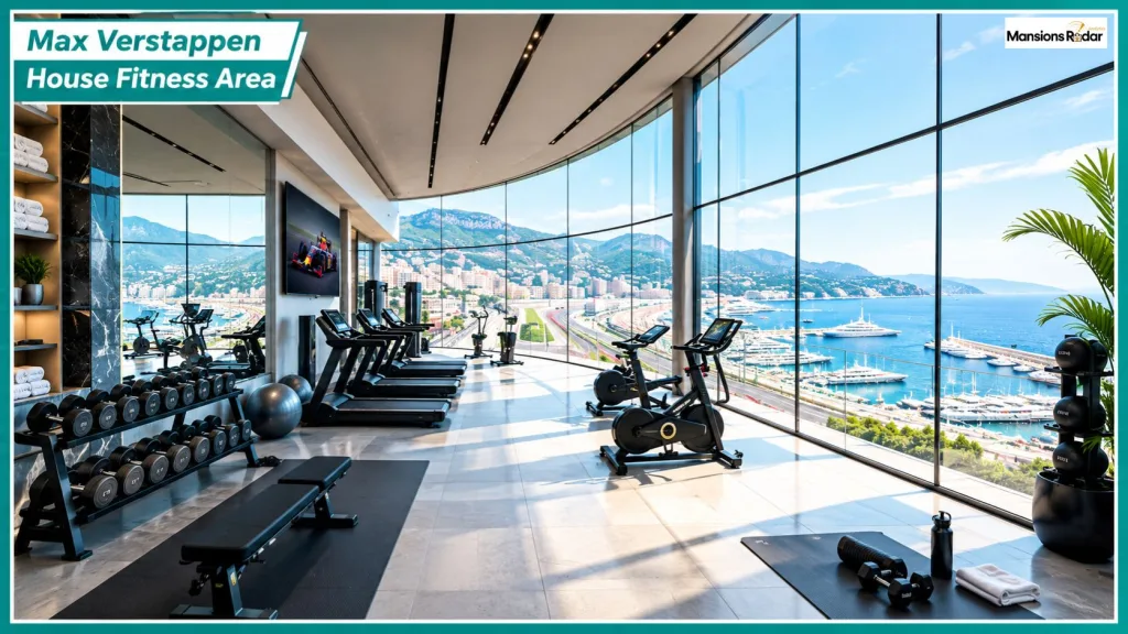 Max Verstappen House Fitness Area