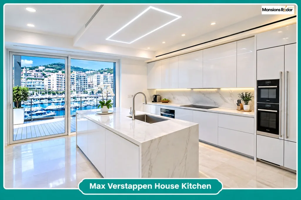 Max Verstappen House Kitchen