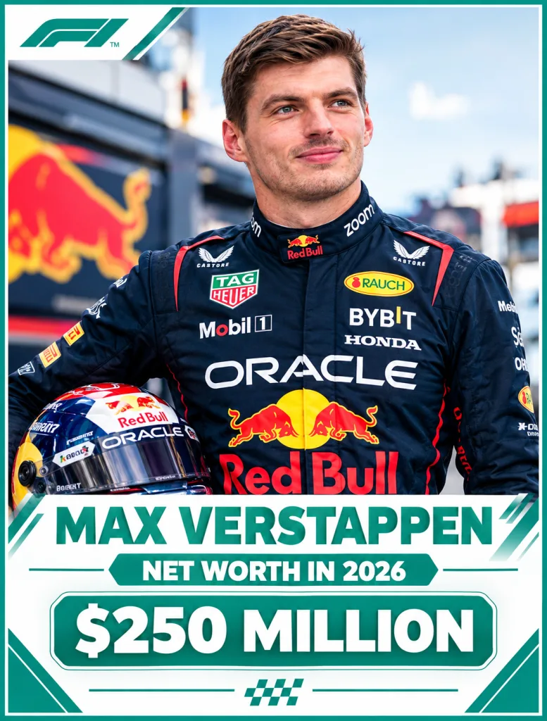 Max Verstappen Net Worth in 2026
