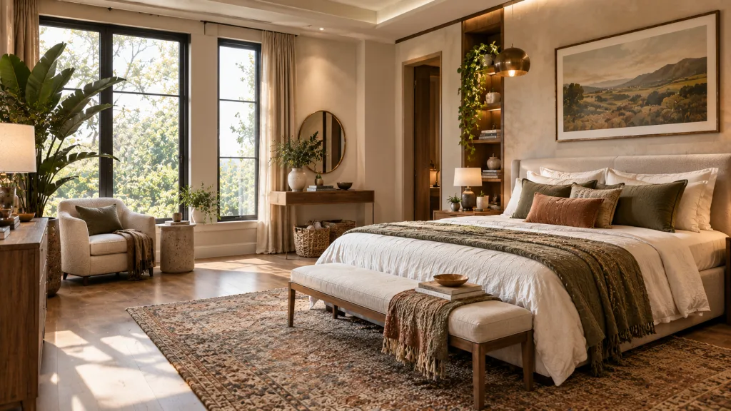 Mix Wood, Rattan, and Vintage Furniture