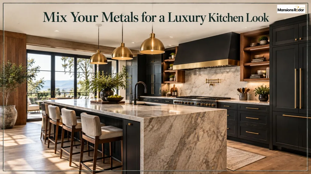 Mix Your Metals for a Luxury Kitchen Look
