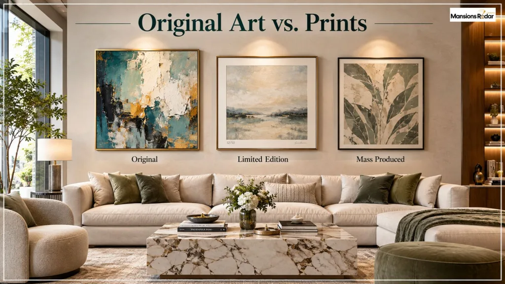 Original Art vs. Prints How to Choose the Right Wall Art for Your Home