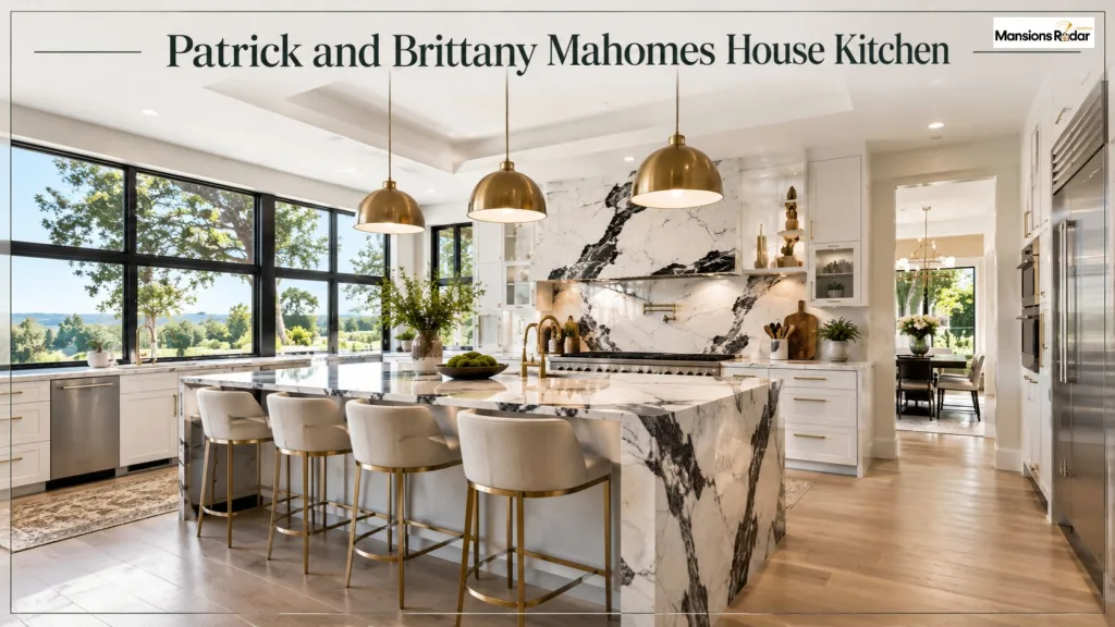 Patrick and Brittany Mahomes House Kitchen