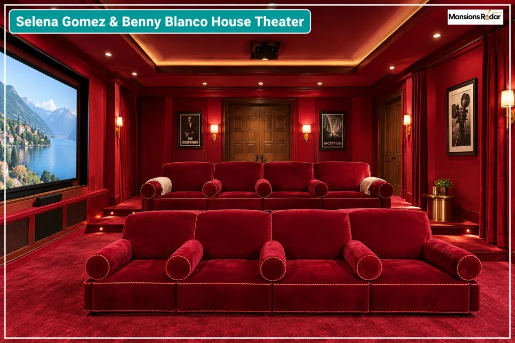 Selena Gomez & Benny Blanco House Theater