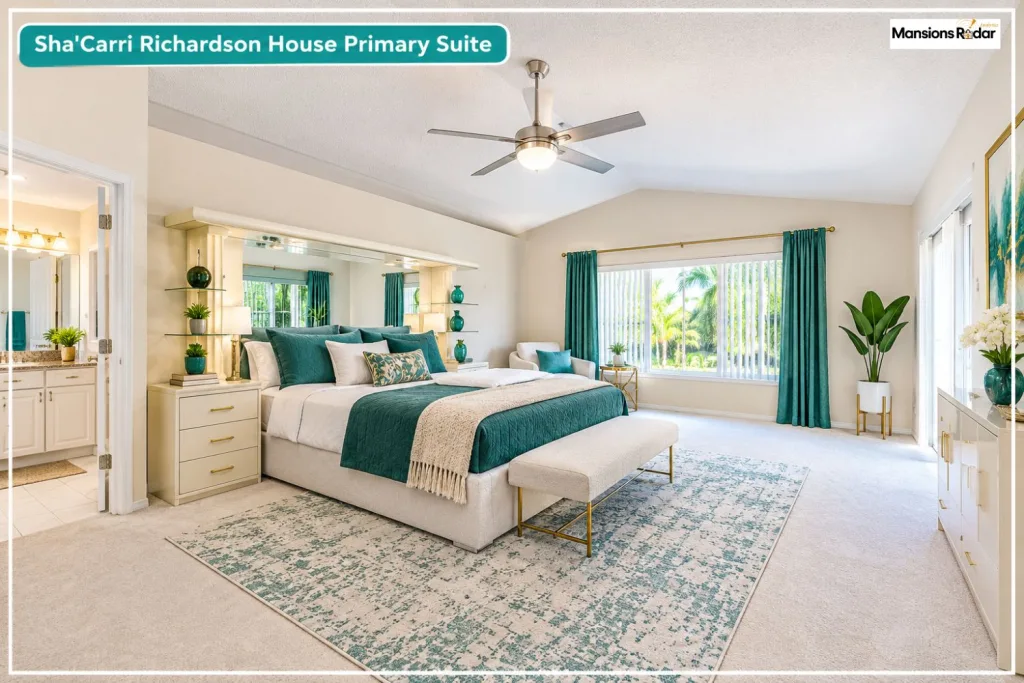 Sha'Carri Richardson House Primary Suite