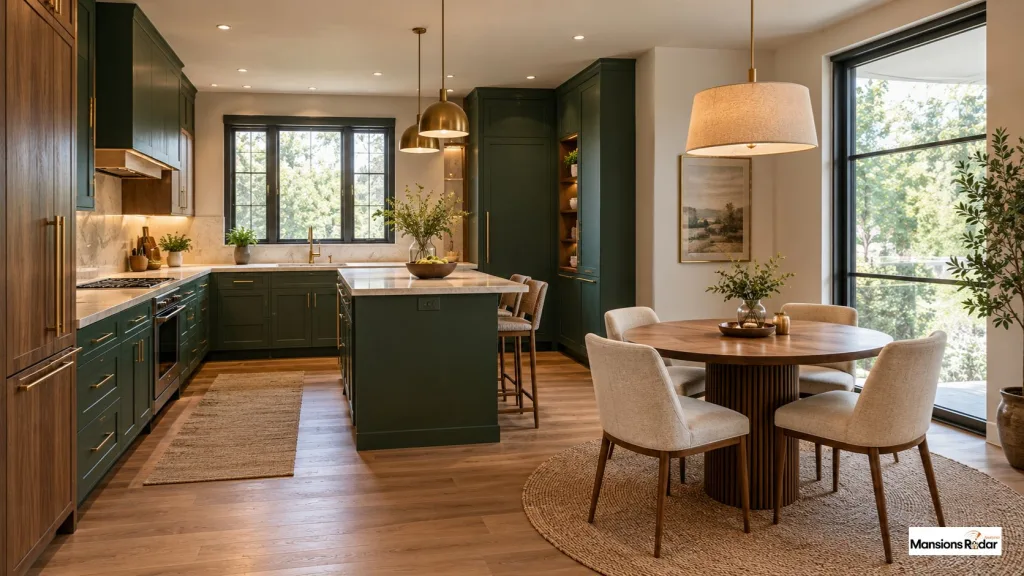 Small Kitchen and Dining Area Layout