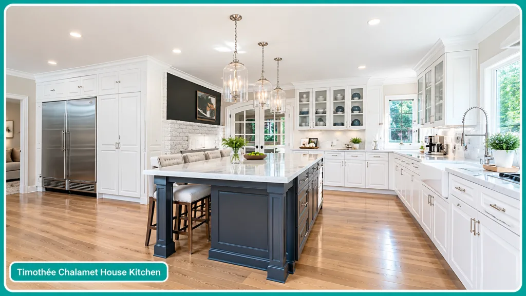 Timothée Chalamet House Kitchen