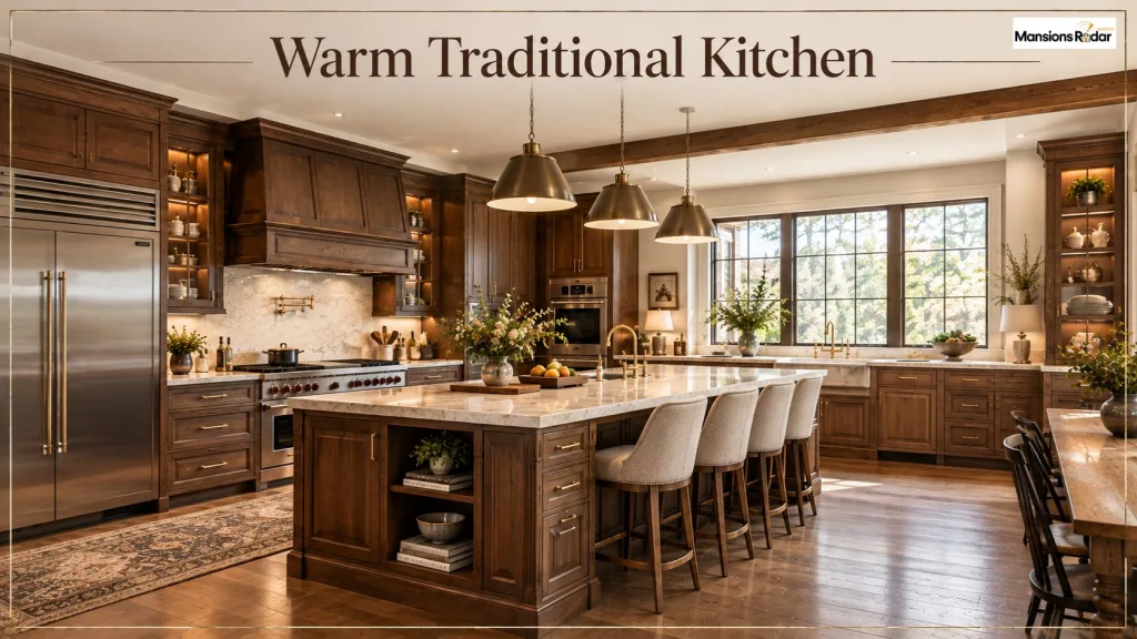 Warm Traditional Kitchen