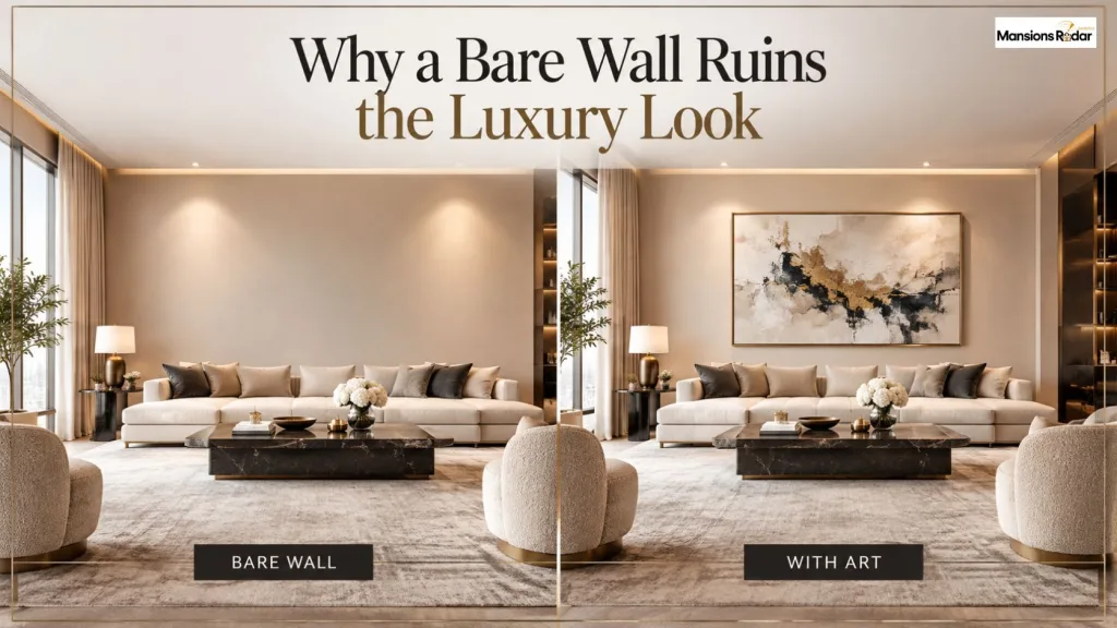 Why a Bare Wall Ruins the Luxury Look