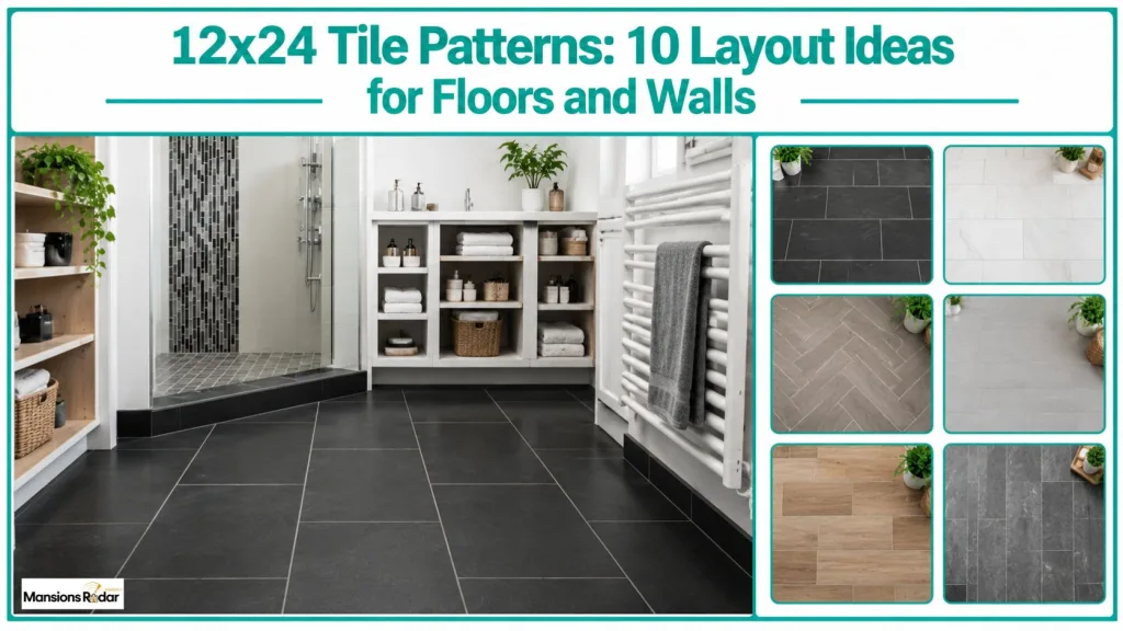 12x24 Tile Patterns 10 Layout Ideas for Floors and Walls