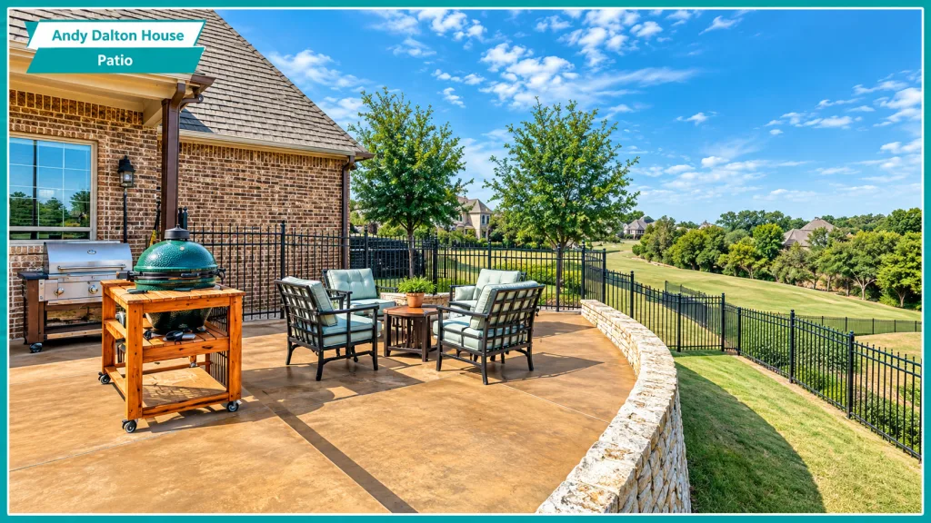 Andy Dalton House Patio