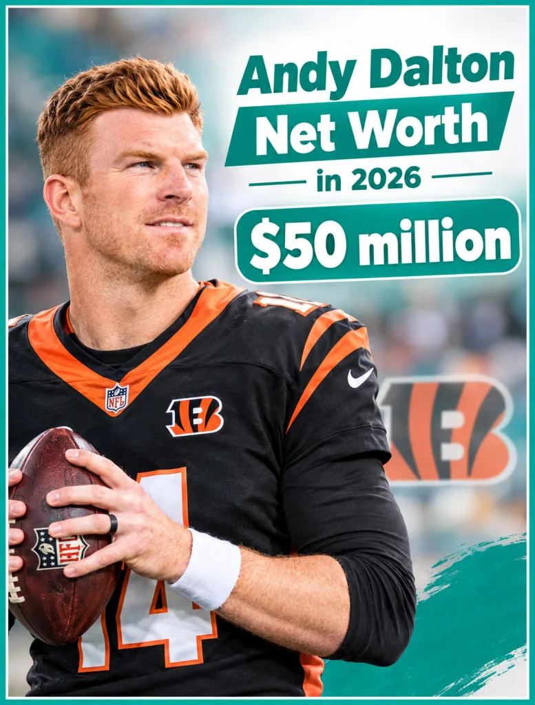 Andy Dalton Net Worth in 2026