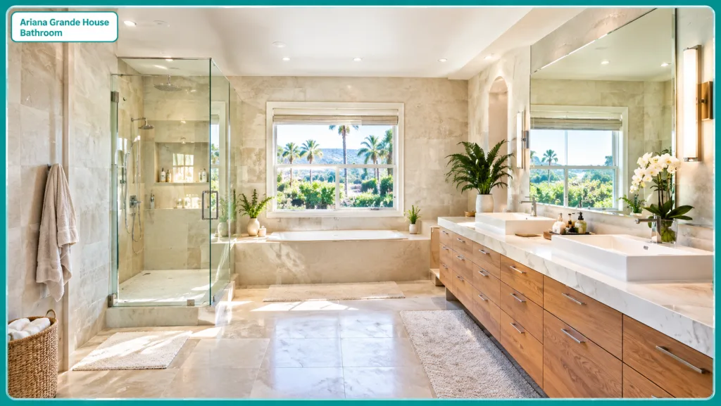 Ariana Grande House Bathroom