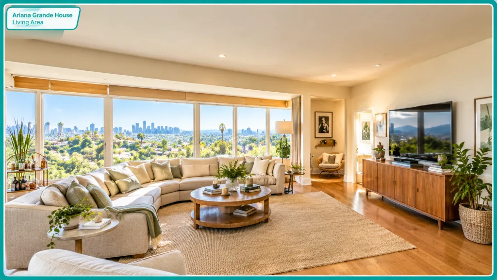 Ariana Grande House Living Area