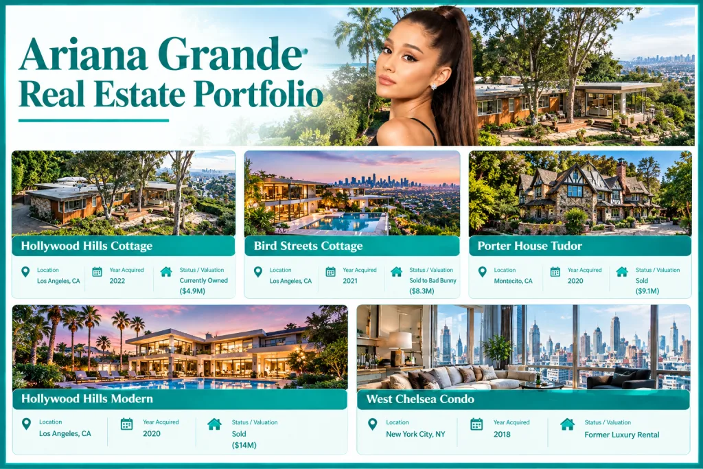 Ariana Grande Real Estate Portfolio
