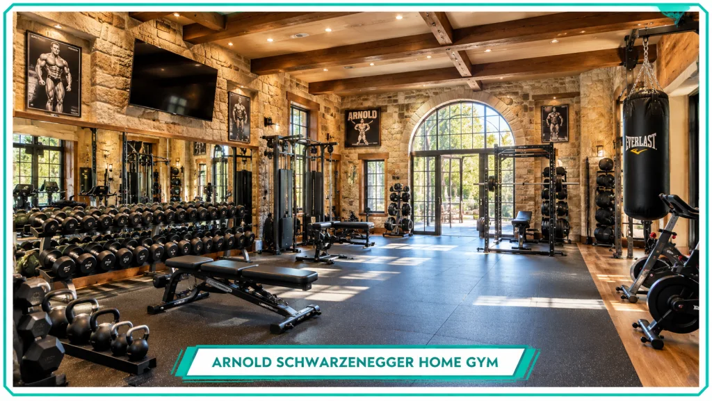 Arnold Schwarzenegger Home Gym