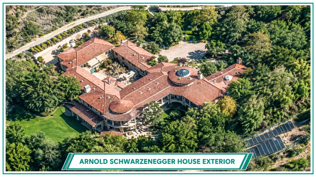 Arnold Schwarzenegger House Exterior