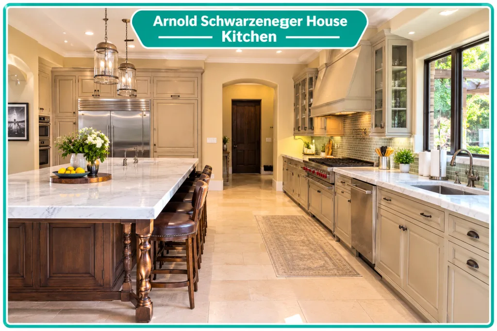 Arnold Schwarzenegger House Kitchen