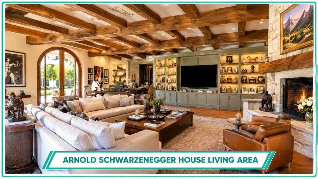 Arnold Schwarzenegger House Living Area