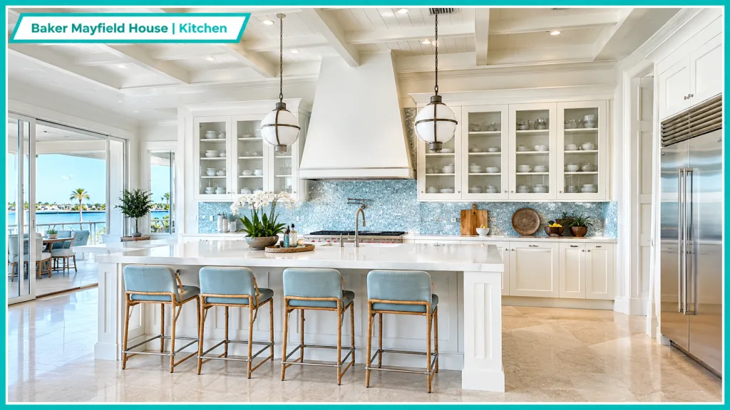 Baker Mayfield House Kitchen