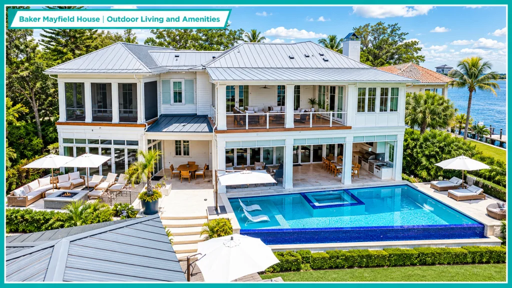 Baker Mayfield House Outdoor Living and Amenities