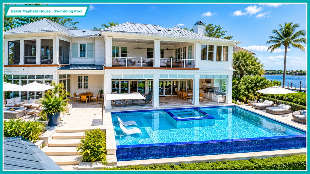 Baker Mayfield House Swimming Pool