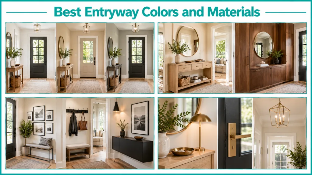 Best Entryway Colors and Materials