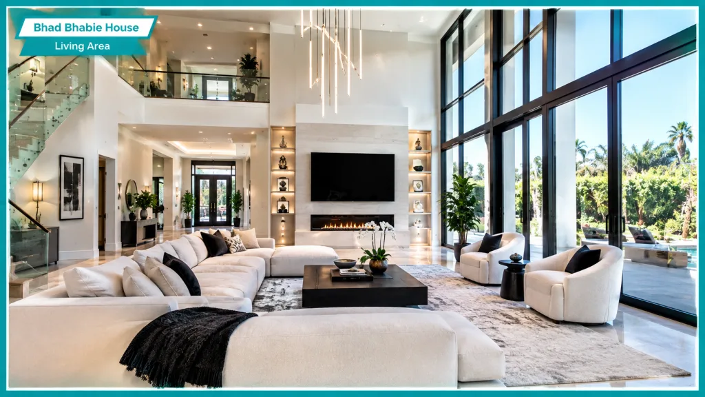 Bhad Bhabie House Living Area