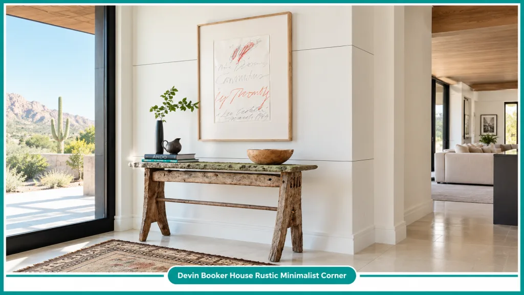 Booker House Rustic Minimalist Corner