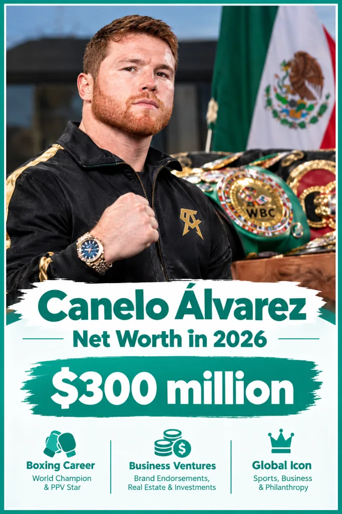 Canelo Álvarez Net Worth in 2026